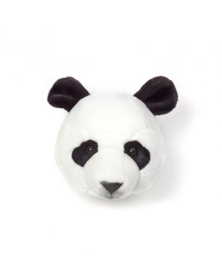 WILD & SOFT - Trophée en peluche - Tête de Panda