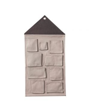 FERM LIVING - Pochette Murale - Gris