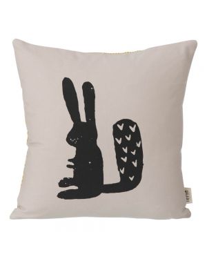 FERM LIVING - Rabbit Cushion - Grey