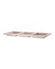 String Furniture - Shelf with 3 bowls - Felt - L 78 cm