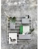 String Furniture - Rangement - Set de 3 Noir