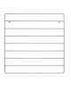 String Furniture - Grid for wall - Organizer - Grey