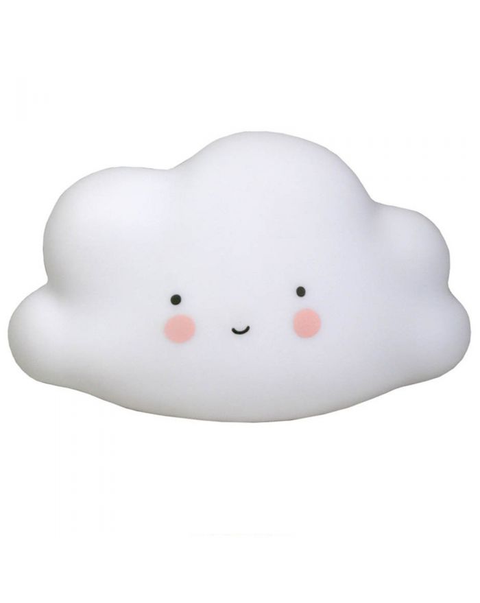 A Little Lovely Company - Big Cloud LED Night Light White - Kids Design