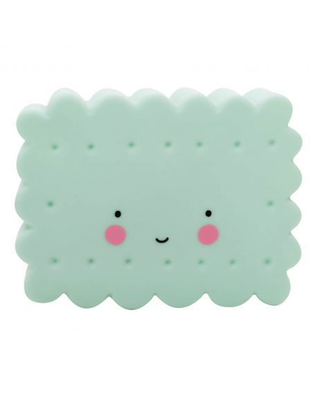 A Little Lovely Company - Mini veilleuse cookie LED - Mint