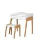 Jungle by jungle - Bureau + Tabouret My Little Pupitre - Blanc