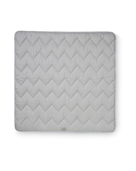 CAM CAM COPENHAGEN - Couverture Bébé Matelassée en Coton Bio Vagues - Gris