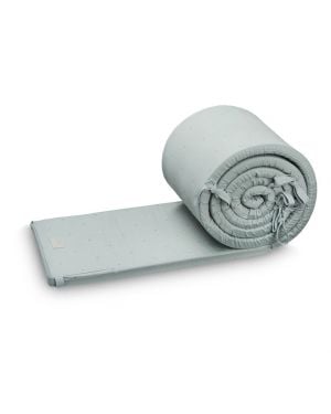 CAM CAM COPENHAGEN - Organic Cotton Cot Bumper - Dots Misty Green