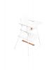 BUDTZBENDIX - Towerchair: High Chair without tray - White