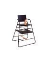 BUDTZBENDIX - Towerchair High Chair without tray - Black
