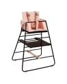 BUDTZBENDIX - Harnais de sécurité pour chaise haute Towerchair - Cuire Naturel et noir