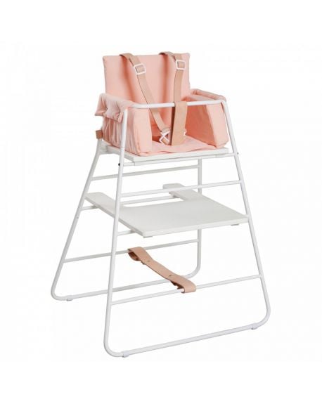 BUDTZBENDIX - Harnais de sécurité pour chaise haute Towerchair - Cuire Naturel et blanc