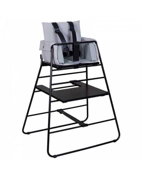 BUDTZBENDIX -Coussin réducteur Towerblock pour chaise haute - Gris clair