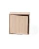 MUUTO STACKED - MODULE DE RANGEMENT M - Chene / avec porte
