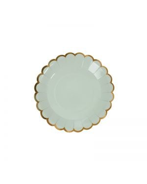Meri Meri - assiettes à canapé pastel set de 8