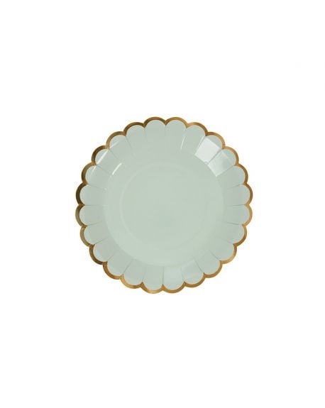 Meri Meri - assiettes à canapé pastel set de 8