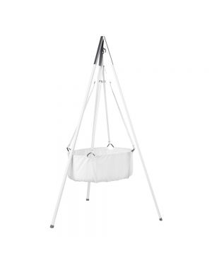 LEANDER - SUSPENDED CRADLE - With tripod - White