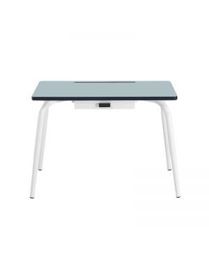LES GAMBETTES ROMY - Bureau design élémentaire - Bleu jade