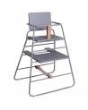 BUDTZBENDIX - Towerchair: Chaise haute sans plateau - Gris