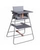 BUDTZBENDIX - Towerchair High Chair without tray - Grey
