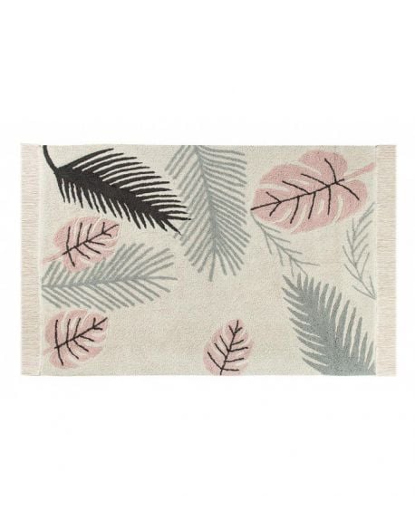 LORENA CANALS - COTON MAP BROWN - 140 X 200 cm