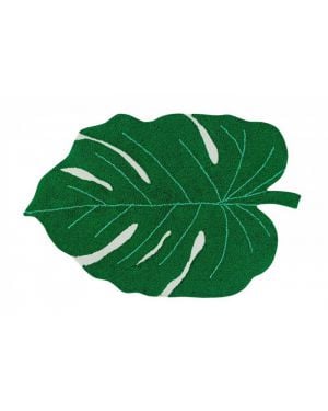 LORENA CANALS - Tapis coton Monstera Leaf- 120 x 180 cm