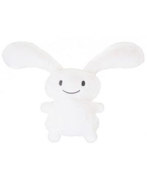 TROUSSELIER - Peluche /hochet lapin Funny Bunny Ivoire (24 cm )