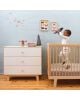 OEUF - SPARROW - Design convertible cot - Birch
