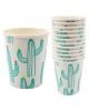 Meri meri - Set de 12 gobelets cactus
