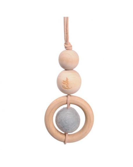 LOULLOU - Suspension nuage en laine - Bleu