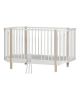 Oliver Furniture - Wood Cot - White - 70x140 cm