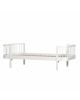 Oliver Furniture - Wood Junior bed - White/Oak - 90x160 cm
