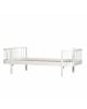 Oliver Furniture - Wood Junior bed - White/Oak - 90x160 cm