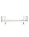 Oliver Furniture - Wood Bed 90 x 200 cm - White