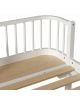 Oliver Furniture - Wood Junior bed - White/Oak - 90x160 cm