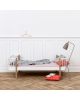 Oliver Furniture - Lit - Blanc/Chêne - 90x200 cm