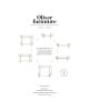 Oliver Furniture - Lit - Blanc/Chêne - 90x200 cm
