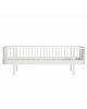 Oliver Furniture - Wood day bed - White - 90x200 cm