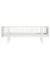 Oliver Furniture - Wood day bed - White - 90x200 cm