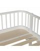 Oliver Furniture - Lit Banquette - Blanc - 90x200 cm