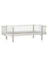 Oliver Furniture - Wood day bed - White/Oak - 90x200 cm