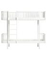 Oliver Furniture - Lit Superposé échelle face 90x200 cm - Blanc