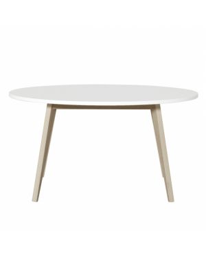 Oliver Furniture - Table Enfant Ping Pong - Blanc/Chêne