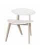 Oliver Furniture - Chaise enfant Ping Pong - Blanc/Chêne