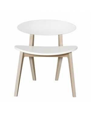 Oliver Furniture - Chaise enfant Ping Pong - Blanc/Chêne