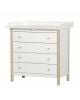 Oliver Furniture - Commode à langer - Blanc/Chêne