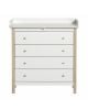 Oliver Furniture - Commode à langer - Blanc/Chêne