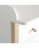 Oliver Furniture - Ping Pong Stool - White/Oak