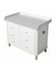 Oliver Furniture - Grand plan à langer pour Commode 6 tiroirs