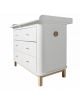 Oliver Furniture - Grand plan à langer pour Commode 6 tiroirs
