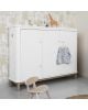 Oliver Furniture - Wood Nursery dresser 6 drawers - White/Oak